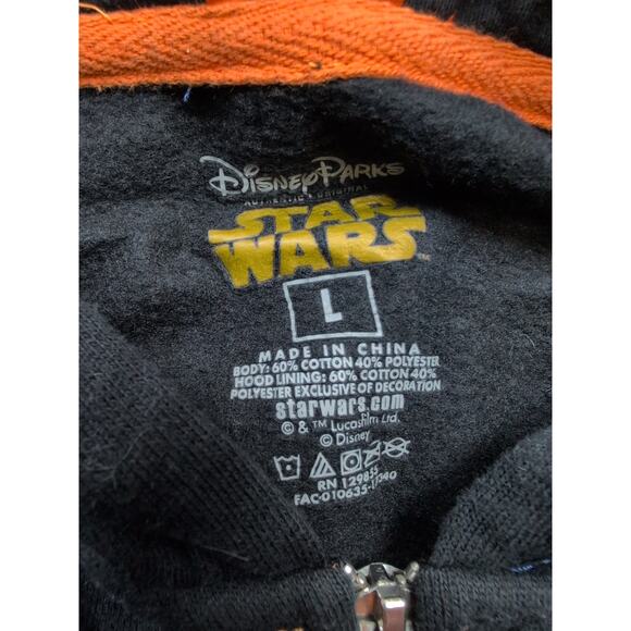9/10 Disney Parks BB-8 Zip Hoodie - Picture 5 of 5